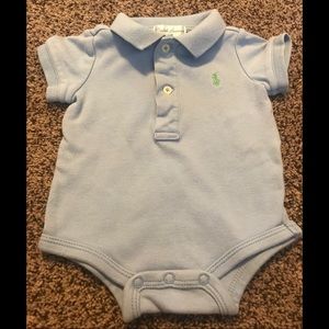 Ralph Lauren Baby Boy Collared Onesie